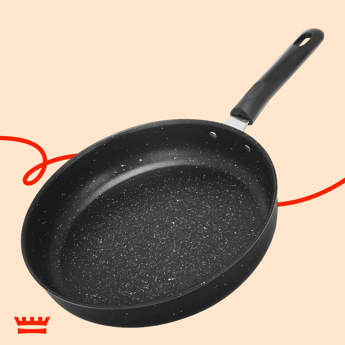 Chefino Koekenpannenset 3-delig – 20, 24 & 28 cm – PFAS-vrij – Antiaanbak