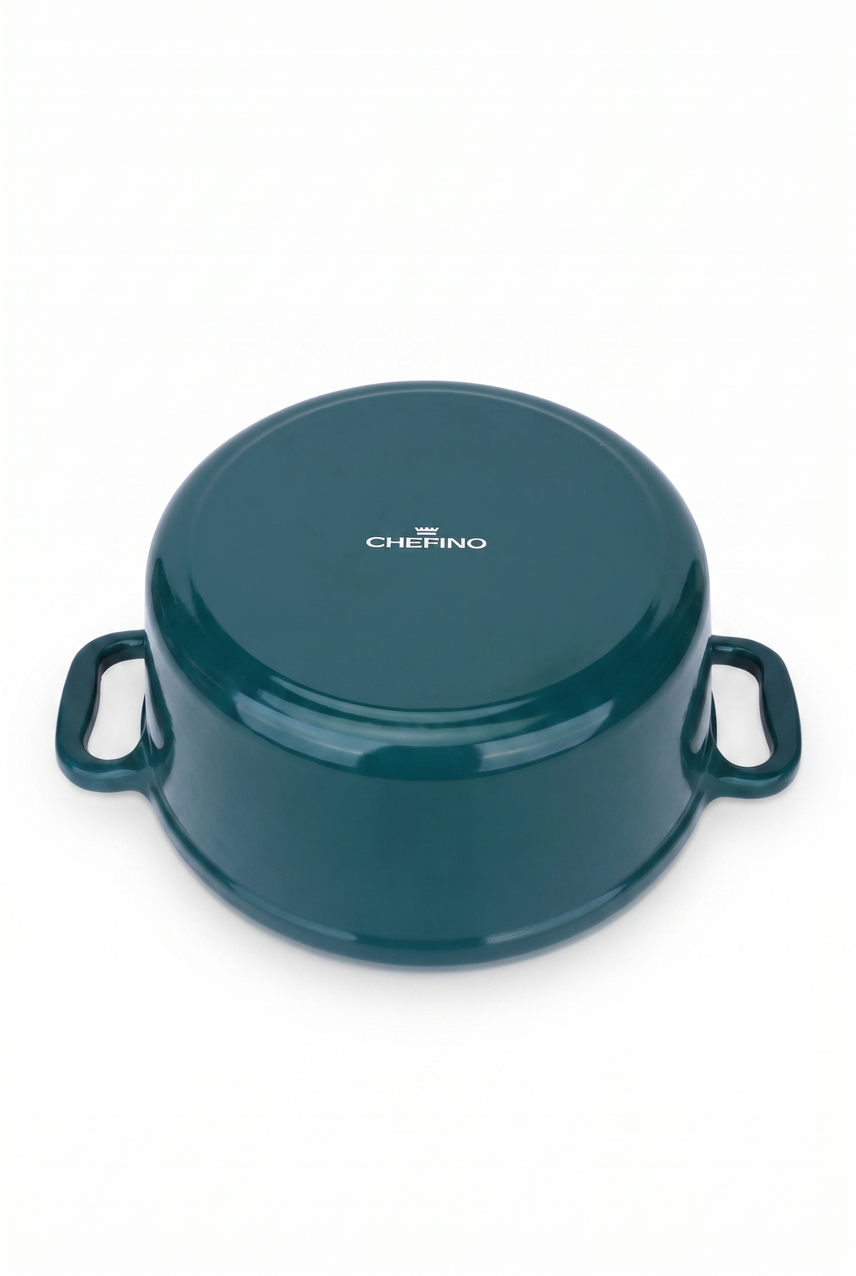 Chefino Gietijzeren Braadpan 24 cm Groen – 4,5 L – Geëmailleerd – Inductie