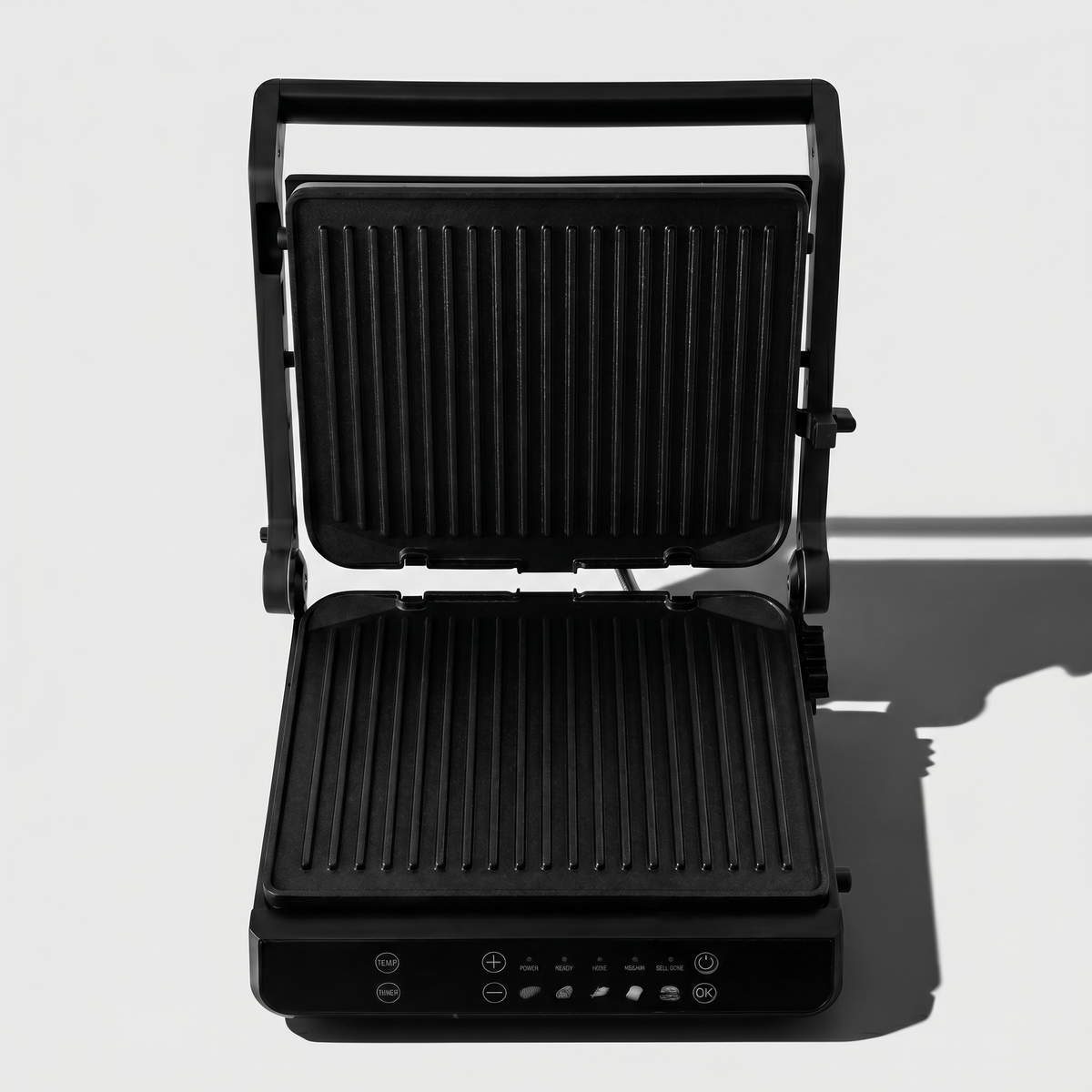 Chefino Contactgrill XL 2000W – PFAS-vrij – Uitneembare Platen – 180°