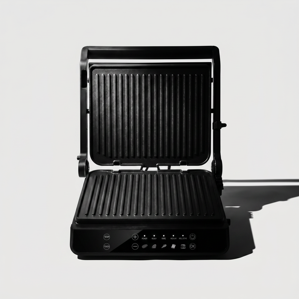 Chefino Contactgrill XL 2000W – PFAS-vrij – Uitneembare Platen – 180°
