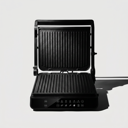 Chefino Contactgrill XL 2000W – PFAS-vrij – Uitneembare Platen – 180°