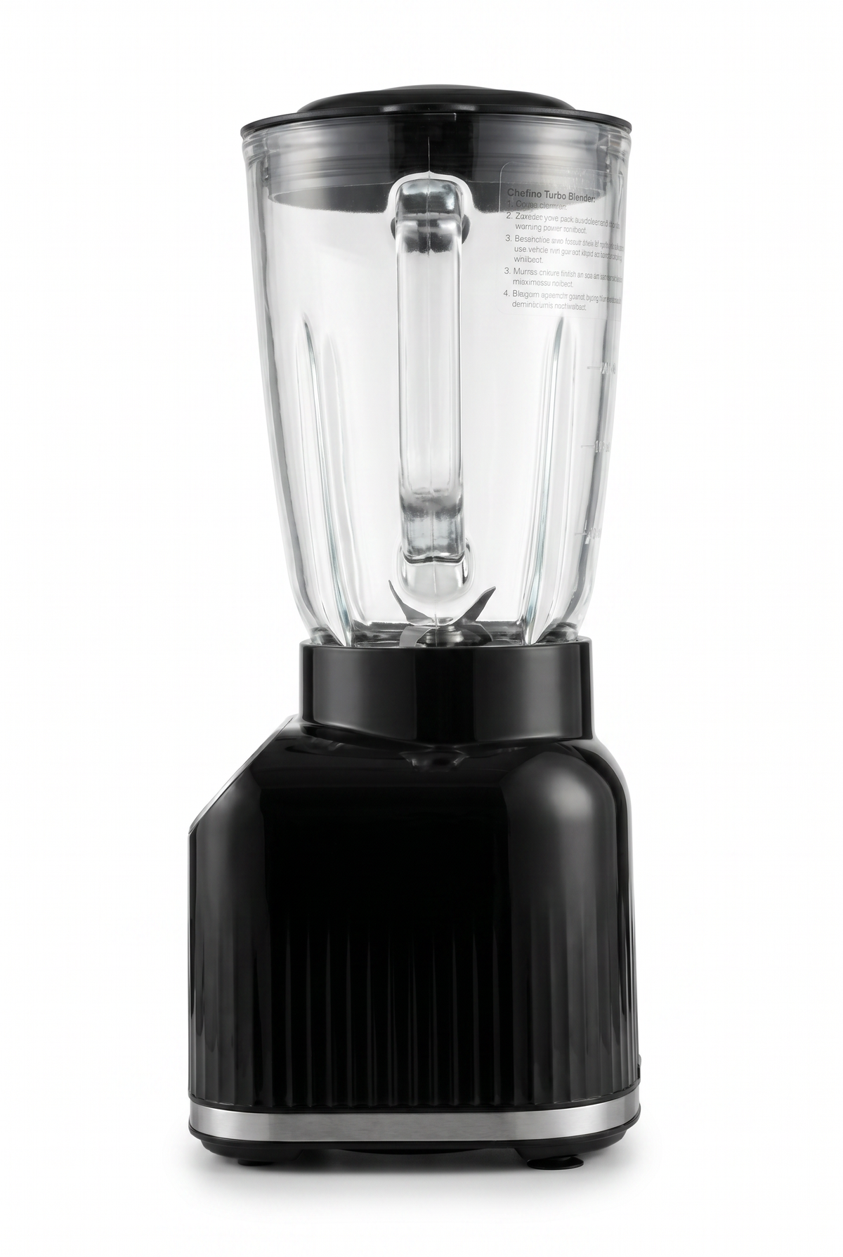 Chefino Blender 1400W – 1,5L Glazen Kan – Smoothie Blender