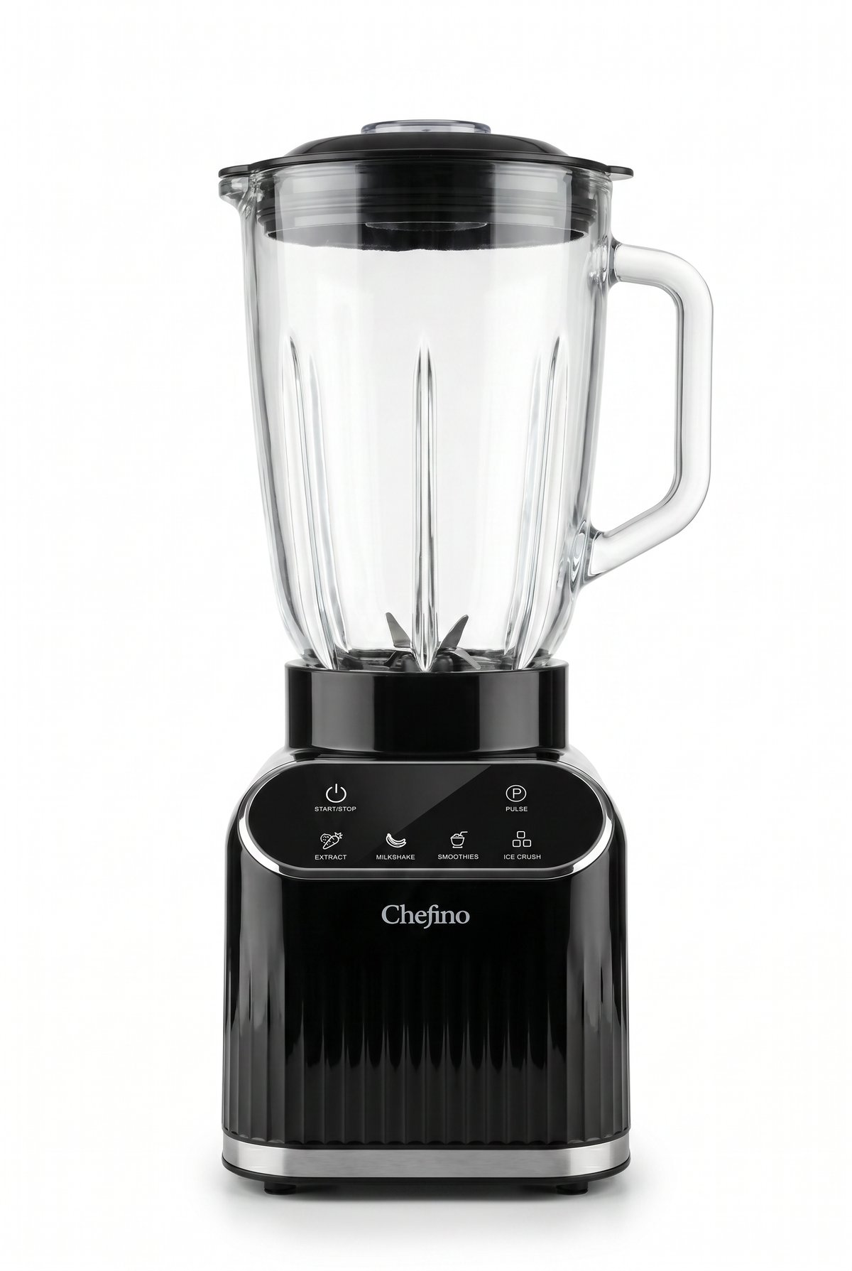 Chefino Blender 1400W – 1,5L Glazen Kan – Smoothie Blender