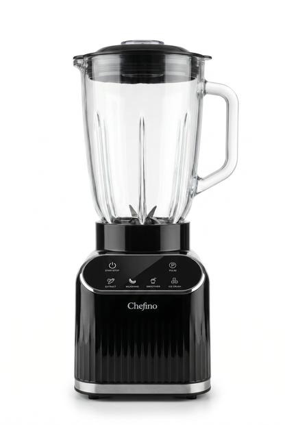 Chefino Blender 1400W – 1,5L Glazen Kan – Smoothie Blender