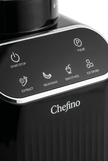 Chefino Blender 1400W – 1,5L Glazen Kan – Smoothie Blender
