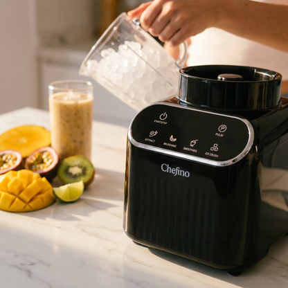 Chefino Blender 1400W – 1,5L Glazen Kan – Smoothie Blender