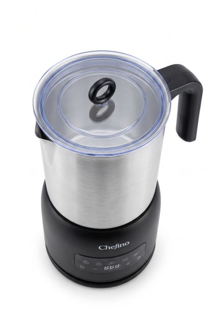 Chefino Melkopschuimer 4-in-1 – RVS – Vaatwasbestendig