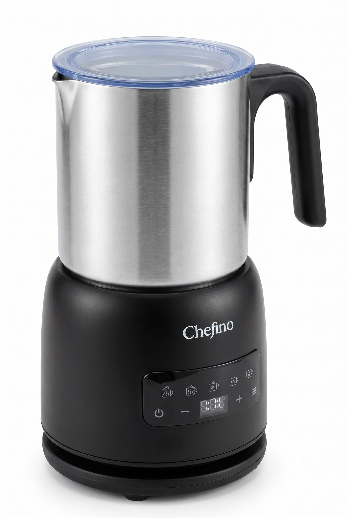 Chefino Melkopschuimer 4-in-1 – RVS – Vaatwasbestendig