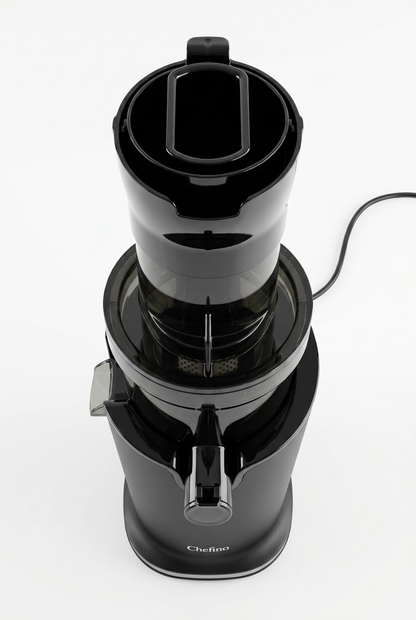 Chefino Slowjuicer – Koude Pers – 9 cm Vultrechter – Stil & Hoog Saprendement