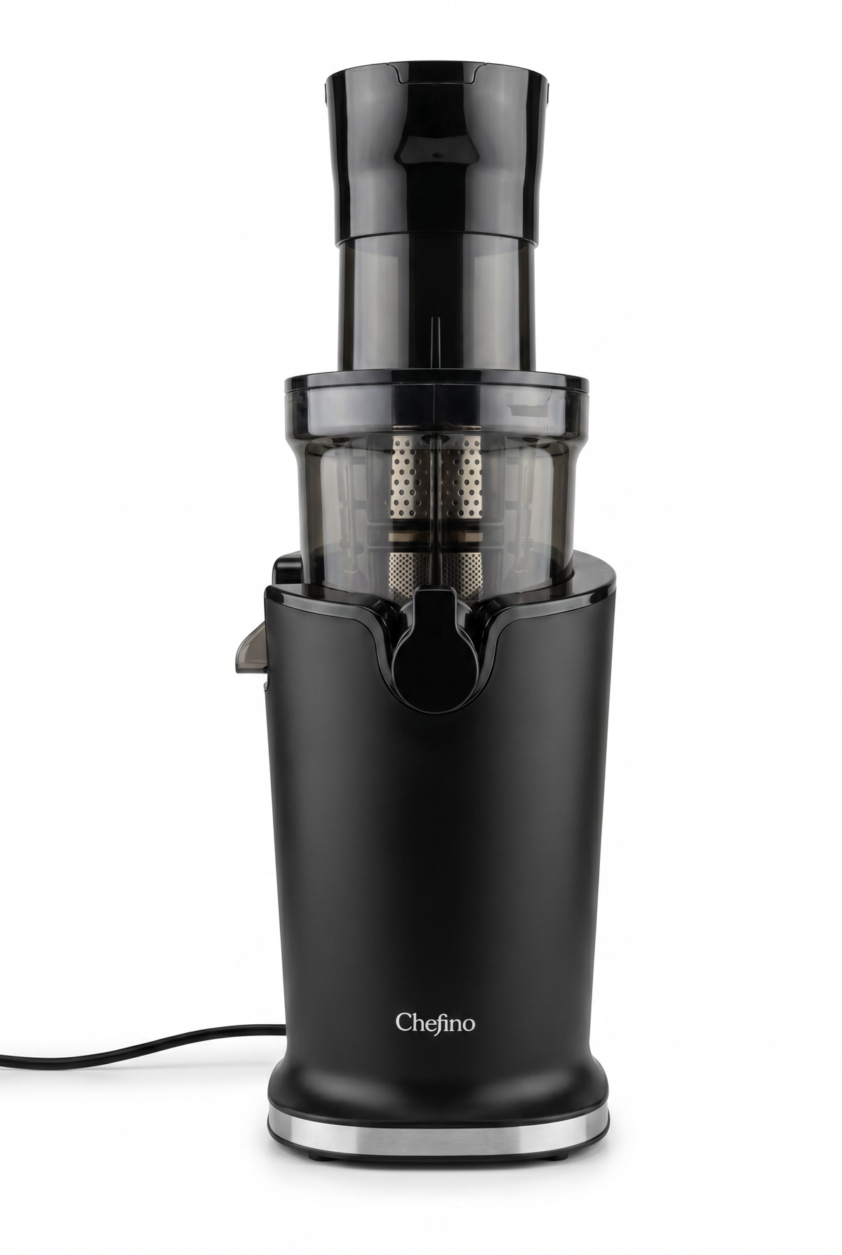 Chefino Slowjuicer – Koude Pers – 9 cm Vultrechter – Stil & Hoog Saprendement