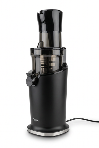 Chefino Slowjuicer – Koude Pers – 9 cm Vultrechter – Stil & Hoog Saprendement