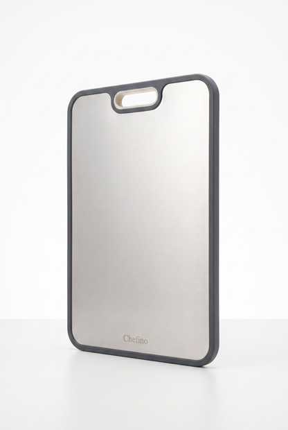 Chefino Titanium Snijplank 38x26 cm – Dubbelzijdig & Hygiënisch