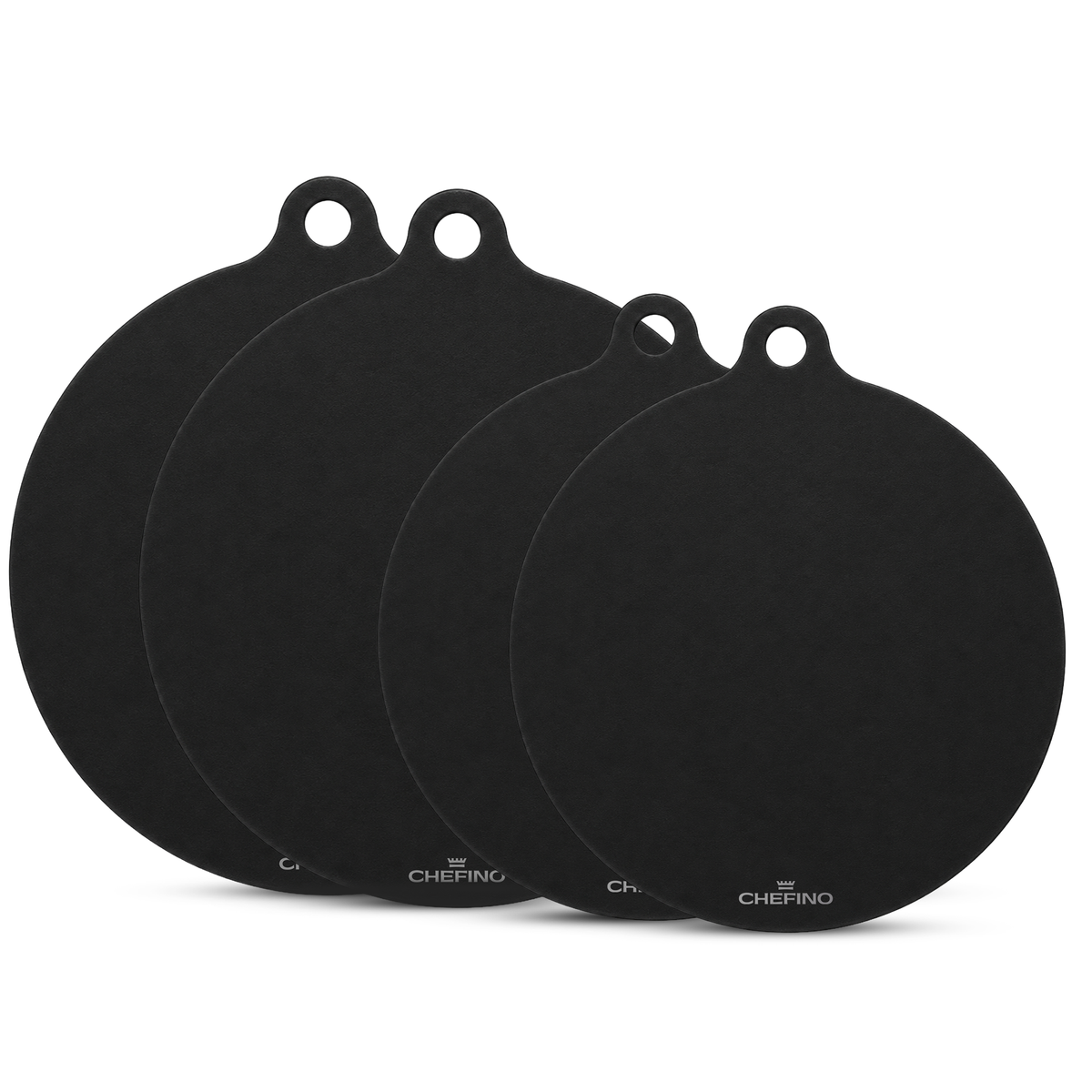 Chefino Inductiebeschermers 4 Stuks – Siliconen – 18 & 22 cm – Antislip