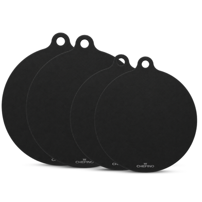 Chefino Inductiebeschermers 4 Stuks – Siliconen – 18 & 22 cm – Antislip